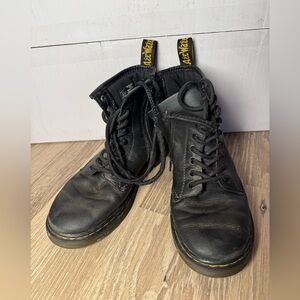 DR. MARTENS JUNIOR 1460 SOFTY T LEATHER LACE UP BOOTS SIZE 3